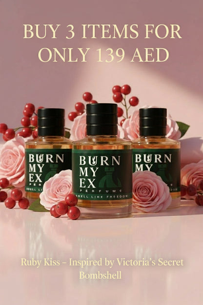 Ruby Kiss – Inspired by Victoria’s Secret Bombshell (50ml)