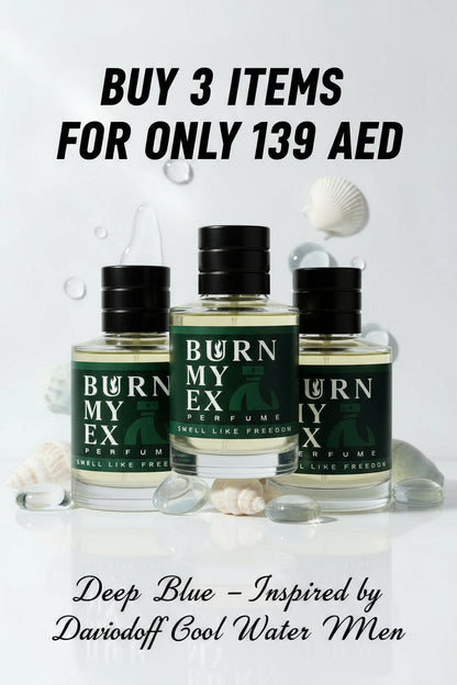 Deep Blue – Inspired by Davidoff Cool Water Men (50ml)